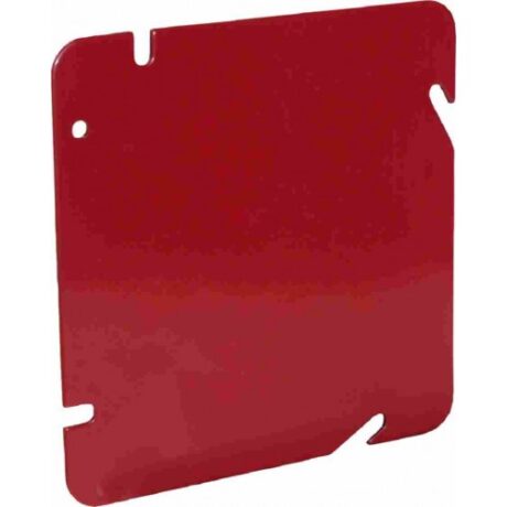 FLAT, 4-11/16” SQUARE FIRE ALARM BLANKCOVER FA-5BC