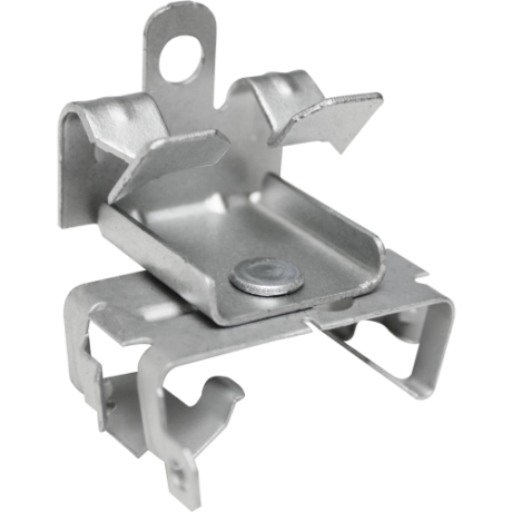 MC/AC CABLE TO FLANGE CLIPS, BOTTOM MOUNT, 1/8” - 3/4” FLANGE, 14-2 TO 10-3 MC/AC FMAC258