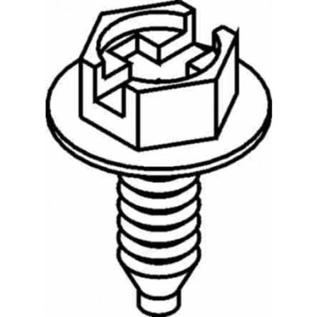 10-32 X 3/8” GREEN GROUND SCREW GS-1032