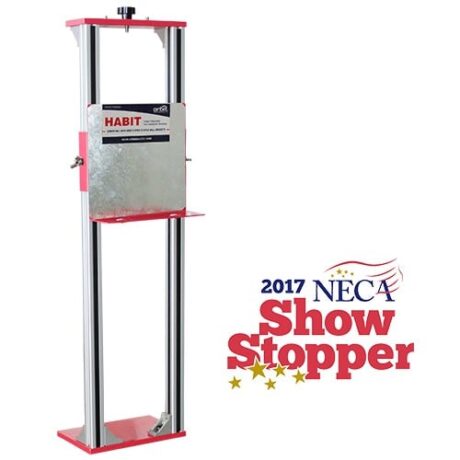 HEIGHT ADJUSTABLE BOX INSTALLATION TEMPLATE HABIT
