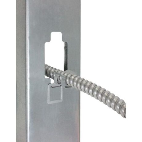 THROUGH STUD CABLE/CONDUIT CLIP, MC/AC 14-2 TO 12-3 F459 - Image 2