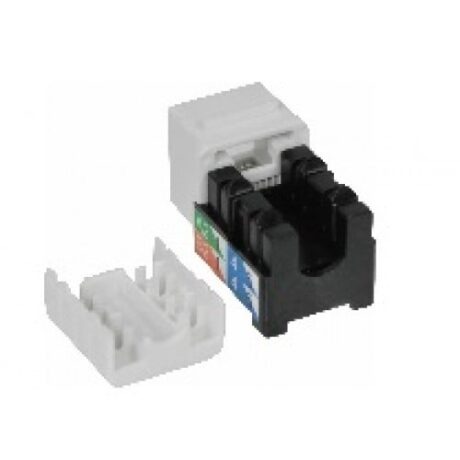 KEYSTONE JACK CAT6, WHITE KJC6-W