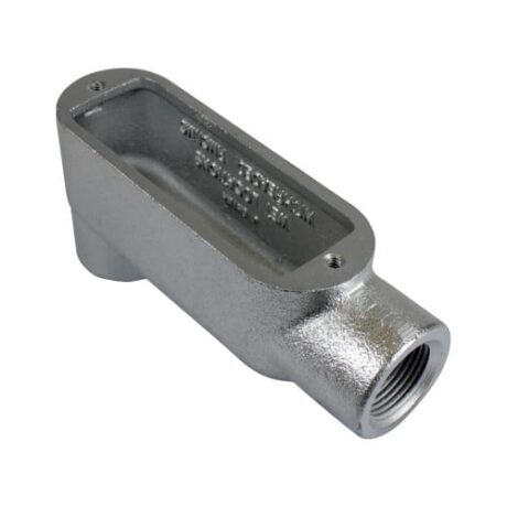 GRAY IRON FORM 8 THREADED CONDUIT BODIES "LB" SERIES LB8-100