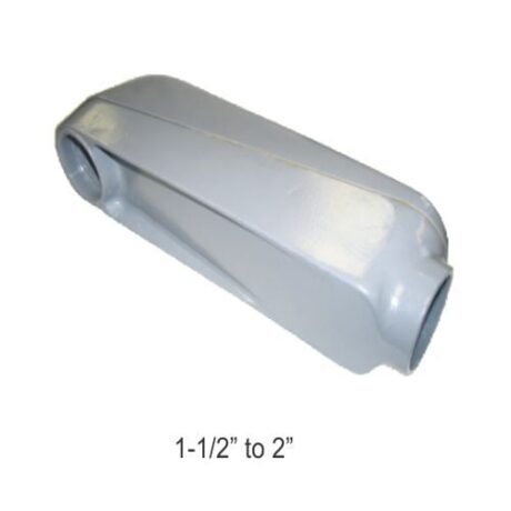 EXTRA-LARGE MOGUL RIGID CONDUIT BODIES THREADED TYPE LB LBM-150