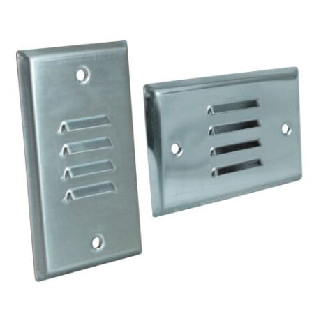 LED INDOOR STEP LIGHT FACE PLATE LISL-C-AL