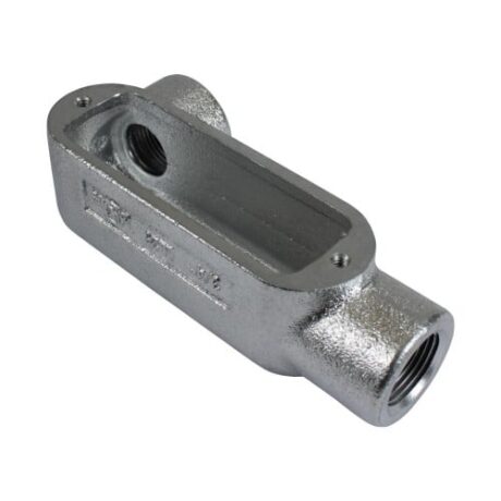 GRAY IRON FORM 8 THREADED CONDUIT BODIES "LL" SERIES LL8-75
