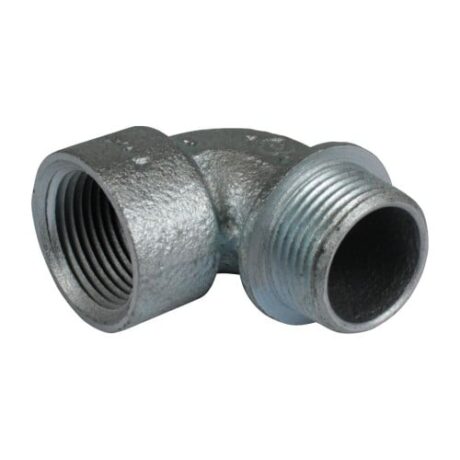 MALLEABLE IRON 90° ANGLE THREADED SHORT ELBOWS MSE90-100