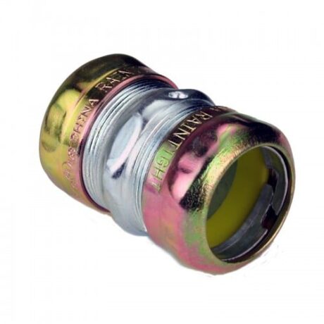 STEEL EMT COUPLINGS COMPRESSION TYPE & RAIN-TIGHT-OF7611-W - Image 1