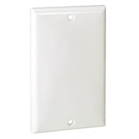 1 Gang Blank (Box Mount) Standard Size Lexan Wallplate  OP13-I