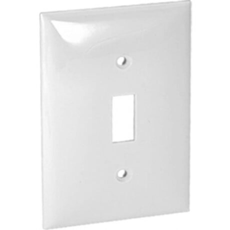 1-Gang, Toggle Switch Jumbo Size Lexan Wallplate OPJ1-I