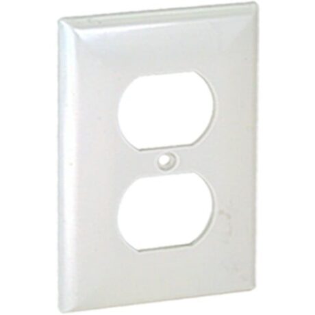 1-Gang, Duplex Receptacle Mid-Size Lexan Wallplate OPM8-I