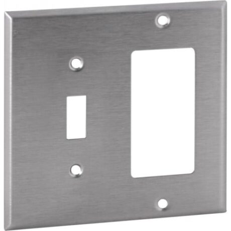 2 Gang, Toggle Switch &Decorative or GFCI OS126