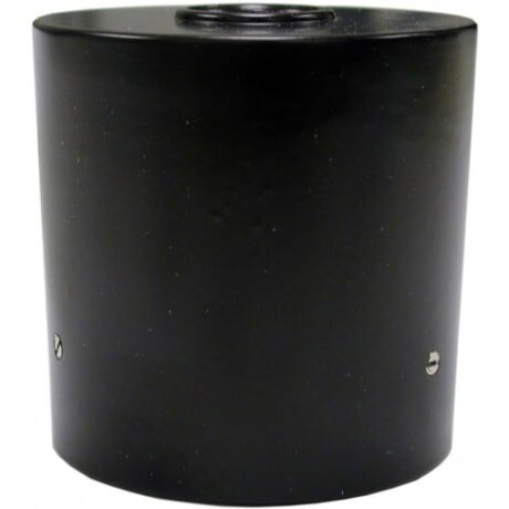2” DIA. ALUMIMUM CAP FOR PVC POST PPCA-BK