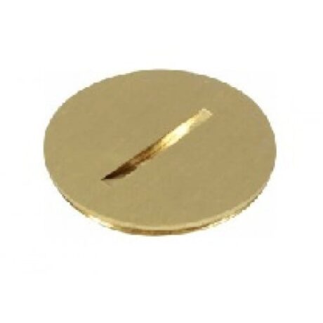 ROUND PLUG 1” FOR R1G & R2G REPLACEMENTS, BRASS RP-100-BR