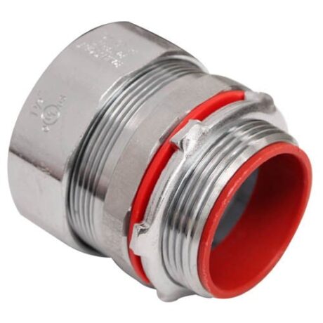 STEEL THREADLESS RIGID CONNECTORS COMPRESSION TYPE & RAIN-TIGHT INSULATED RT-100-SW