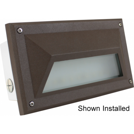 STEP LIGHT FACE PLATE S711C-BR