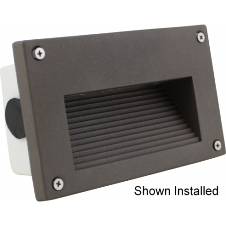 STEP LIGHT FACE PLATE S712C-BR