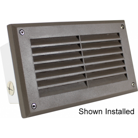STEP LIGHT FACE PLATE S713C-BR