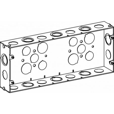 1-5/8” DEEP, 5-GANG MULTIGANG SWITCH BOX SB-5