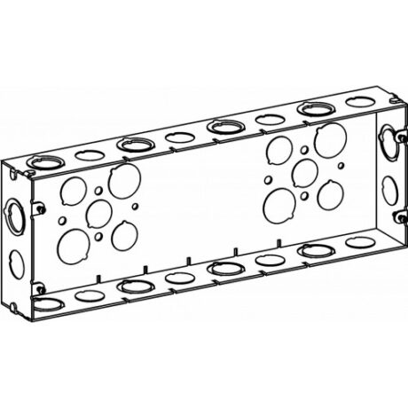 1-5/8” DEEP, 6-GANG MULTIGANG SWITCH BOX SB-6
