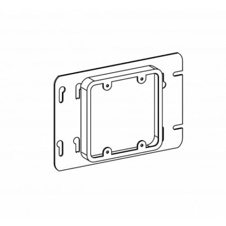 RAISED 3/4”, 2-GANG SWITCH BOX DEVICE RING SR-2