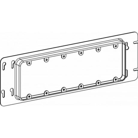 RAISED 3/4”, 6-GANG SWITCH BOX DEVICE RING SR-6
