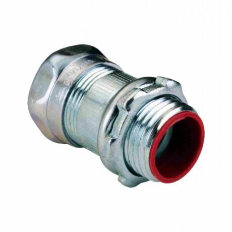 STEEL EMT CONNECTORS COMPRESSION TYPE INSULATED OF7604-S