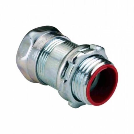 STEEL EMT CONNECTORS COMPRESSION TYPE INSULATED OF7601-S