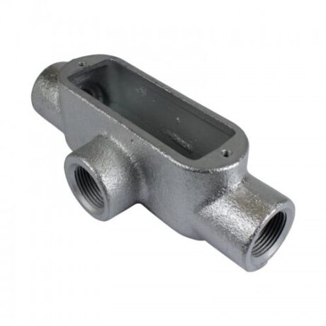 GRAY IRON FORM 8 THREADED CONDUIT BODIES "T" SERIES T8-100