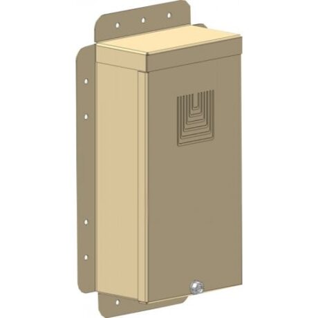 SINGLE RESIDENCE SERVICE ENCLOSURE WITH NO EMBOSS (BLANK) UM900