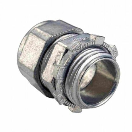ZINC DIE-CAST EMT CONNECTORS COMPRESSION TYPE OF604 - Image 1
