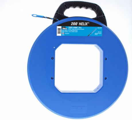 Ideal 31-077 Fish Tape 200ft Helix Molded Tip