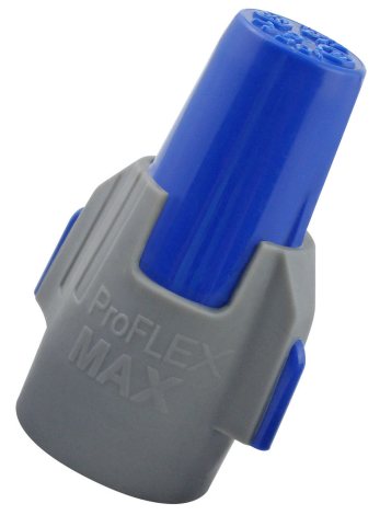 Ideal 30-1348J Twister ProFLEX Max Wire Connectors Model 348 Blue/Grey Jar of 150