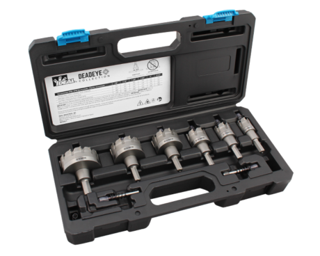 Ideal 36-814 Deadeye Carbide Tipped Hole Cutter 8 Pc Kit