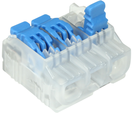 Ideal 30-35L23J In-Sure Lever Wire Connector L23 3-Port 350/Jar