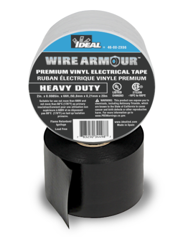 Ideal 46-88-2X66 Wire Armour HD Premium Tape 2" x 66 ft.