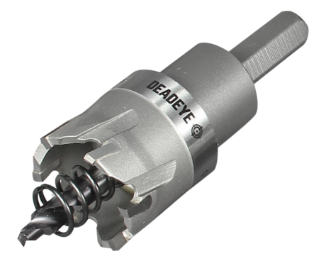 Ideal 36-803 Deadeye Carbide Tipped Hole Cutter 1-1/8" - Image 1