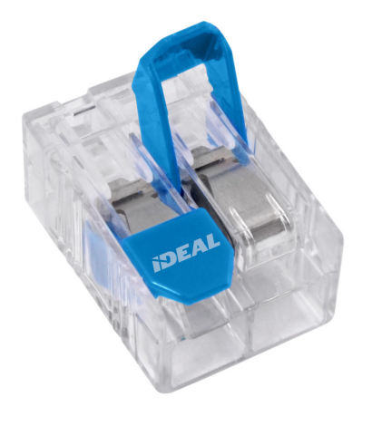 Ideal 30-16L32 In-Sure Lever Wire Connectors 10 AWG 2-Port Box of 1000