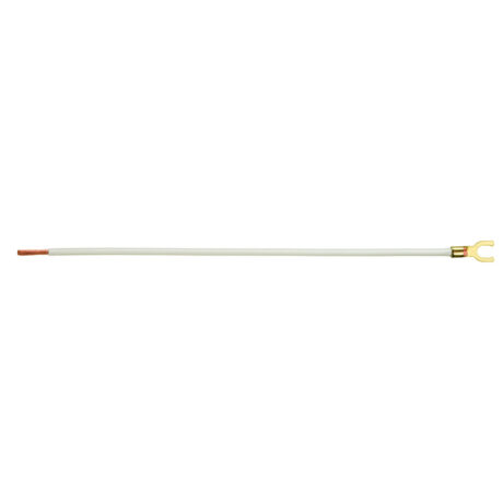Ideal 30-3470 Non-Ground Stranded Wire Pigtail-#10 Fork/Stripped 25/Bag
