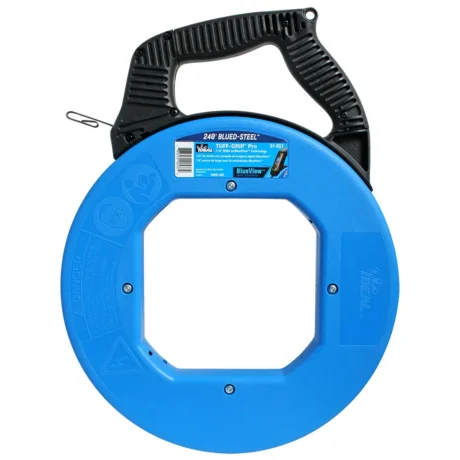 Ideal 31-657 Digital Fish Tape Blued Steel w/BlueView Display 240FT