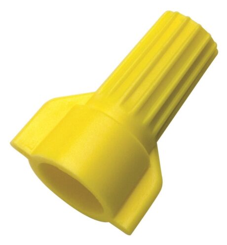 Buchanan WT51-500JR Yellow Connector 500/Jar - Image 1