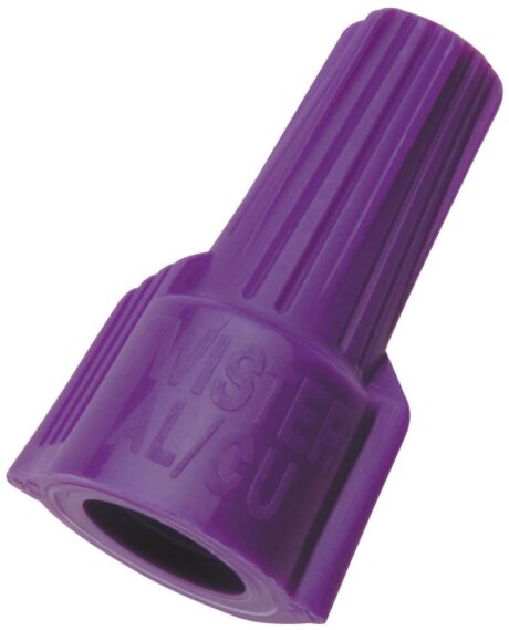 Ideal 30-265 Twister Alum/Copper Wire Connector Model 65 Purple 100/Box