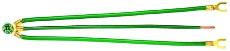 Ideal 30-3288 Combo Grounding Tail 2-Wire Stranded 25/Bag - Image 1