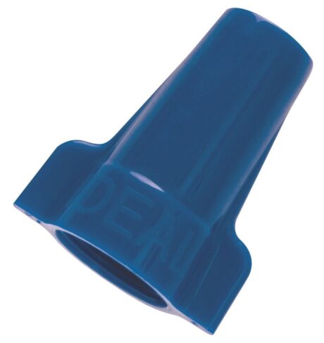 Ideal 30-454 Wing-Nut Wire Connector Model 454 Blue 25/Box - Image 1