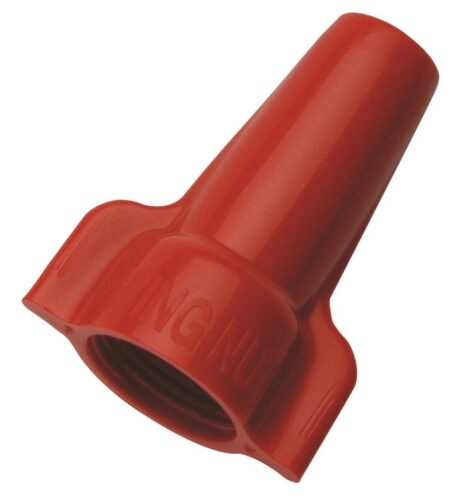 Ideal 30-652 Wing-Nut Wire Connector Model 452 Red 500/Bag - Image 1
