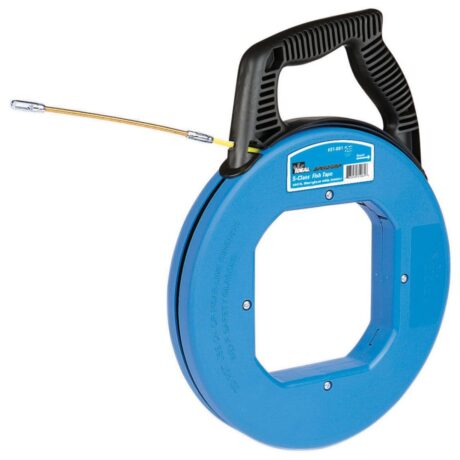 Ideal 31-061 Tuff-Grip S-Class Fish Tape 100Ft W/Leader
