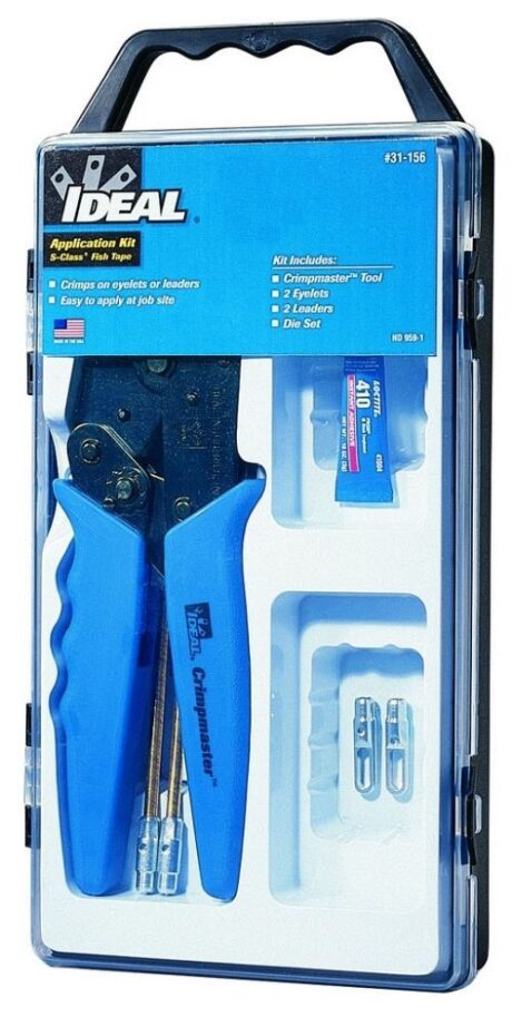 Ideal 31-156 S-Class Fish Tape Field Application Kit