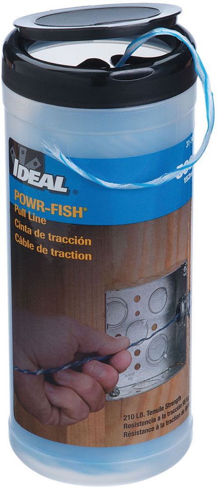 Ideal 31-348 Powr-Fish Pull Line 500Ft  200 Lb. Tensile