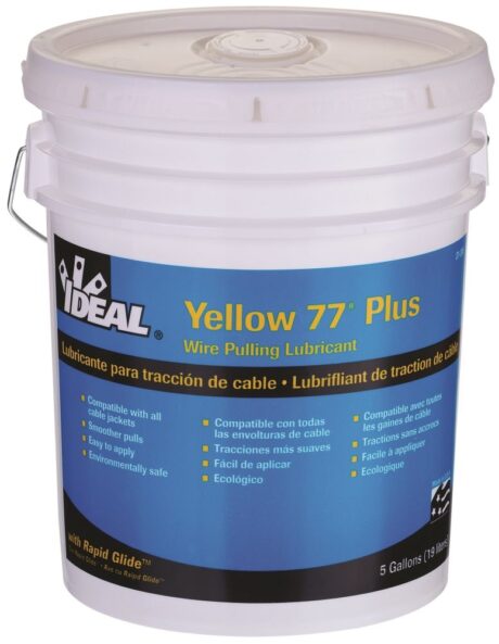 Ideal 31-395 Yellow 77 Plus W/Nonstk - 5 Gallon Pail