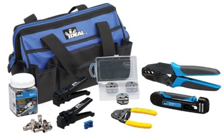 Ideal 33-410 Rf Coax Crimp & Compression Kit